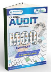 CA Final Audit MCQ Compiler Book by CA Aarti Lahoti